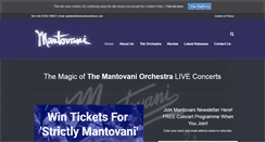 Desktop Screenshot of mantovanimusic.com